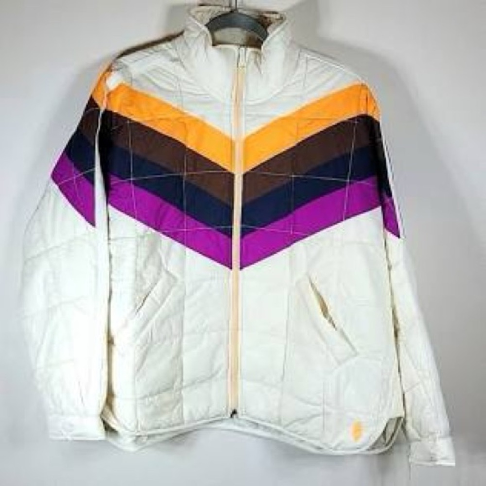 FP Movement x Hatch Printed Puffer Jacket NWOT